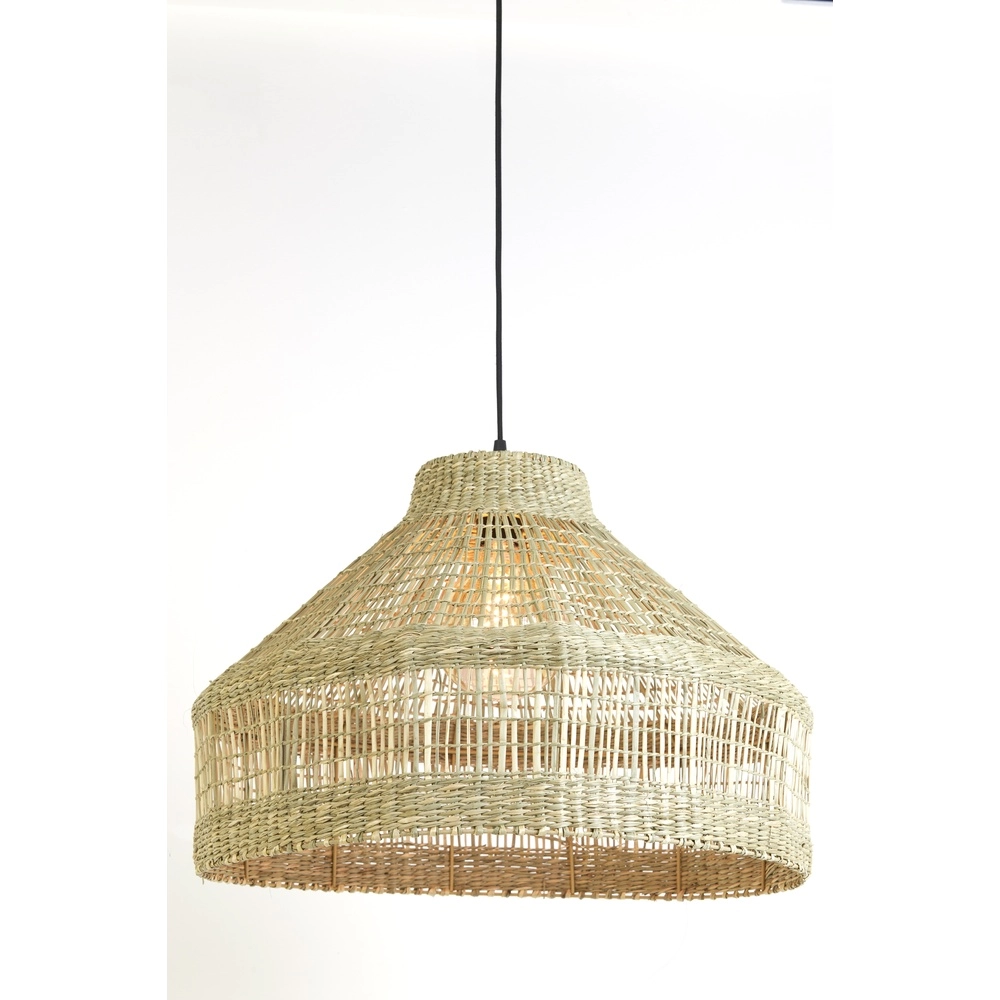 Seegras-Pendellampe Latika Ø 55cm - 1x E27 Light & Living 8717807644062