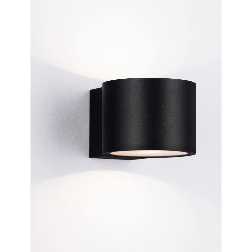Design-Wandspot Beta Auf und ab schwarz