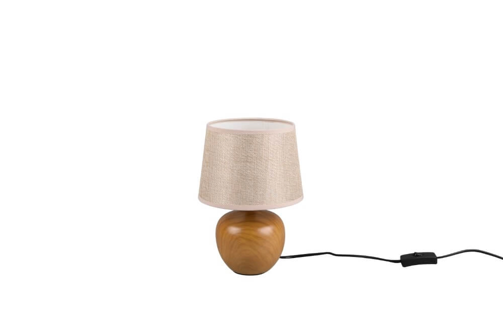 Tischlampe aus Holz Luxor Trio 4017807524345