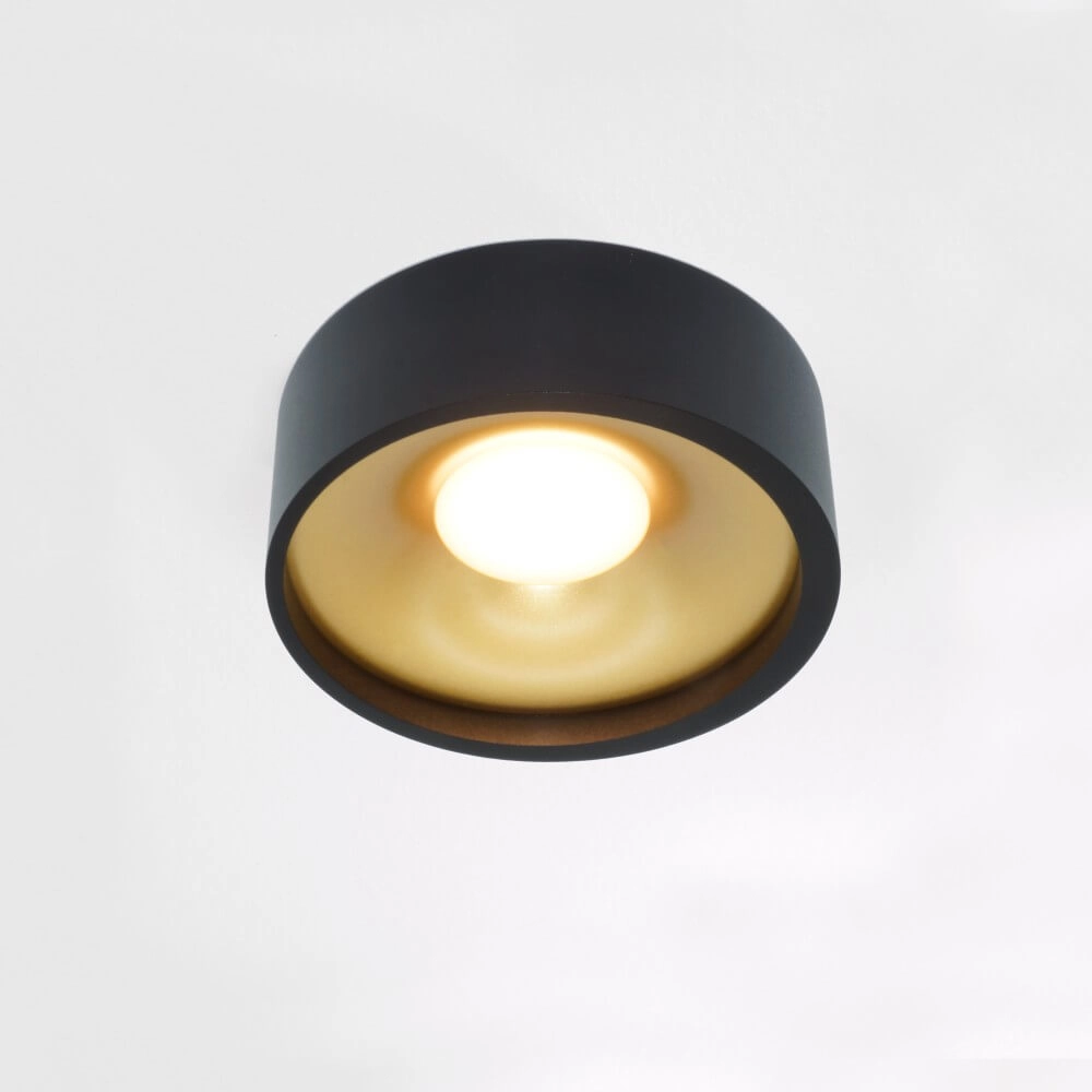 LED-Deckenstrahler Orlando schwarzes gold Artdelight 8720701100039