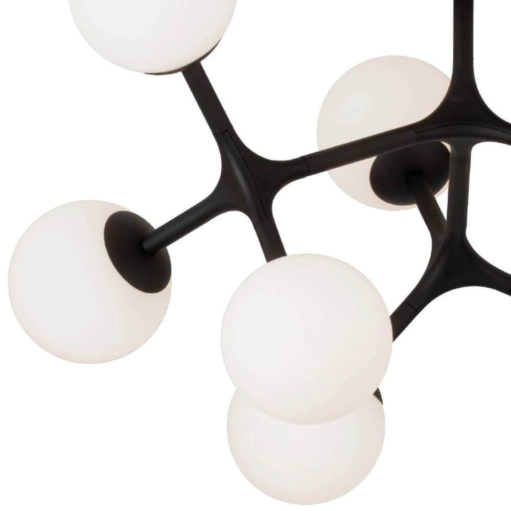 Designer-Deckenleuchte Maragall 9-helles Schwarz Stars of Light 9002759395322