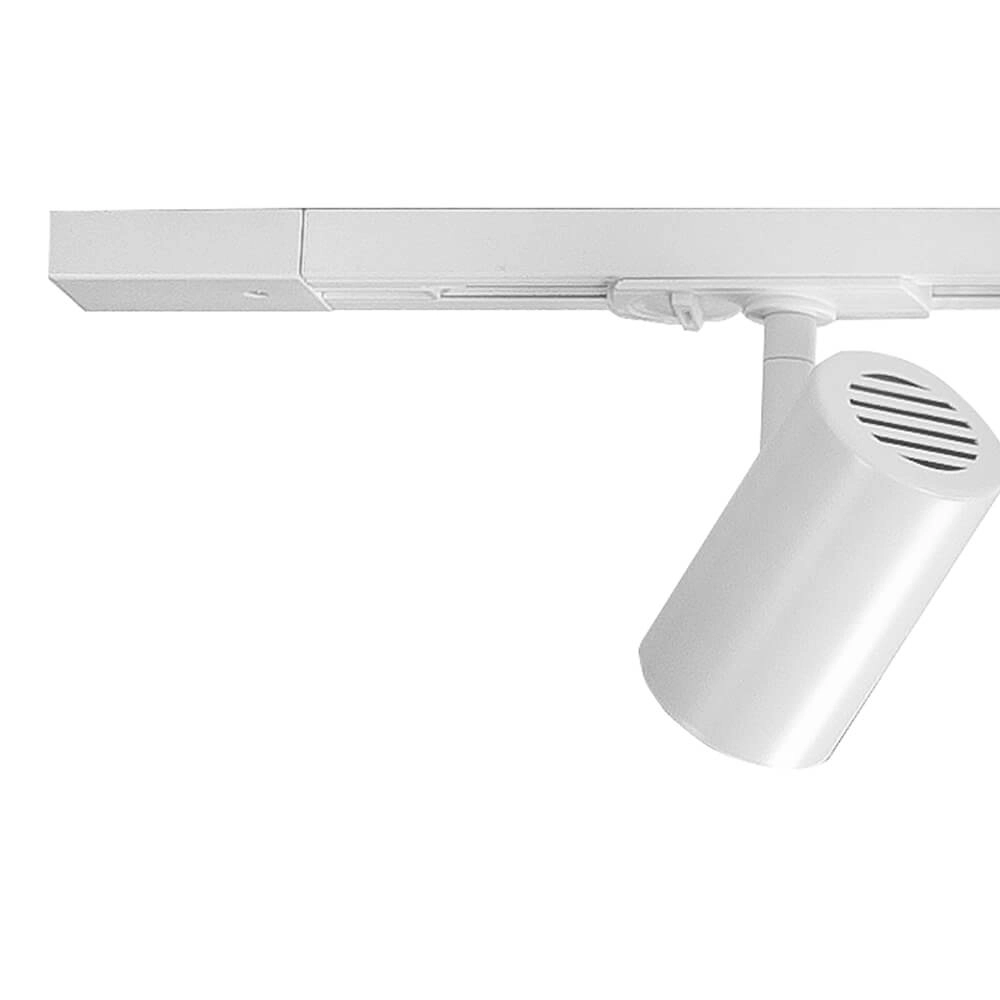 1-Phasen-Schienenset 150cm Cilinder weiß mit 4 Flecken Highlight 8718379039560