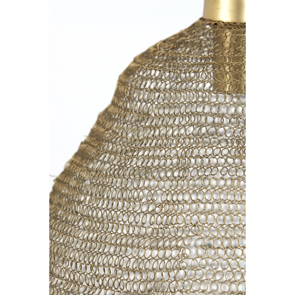 Netz-Pendellampe Nina Ø 38cm – antike Bronze Light & Living 8717807175344