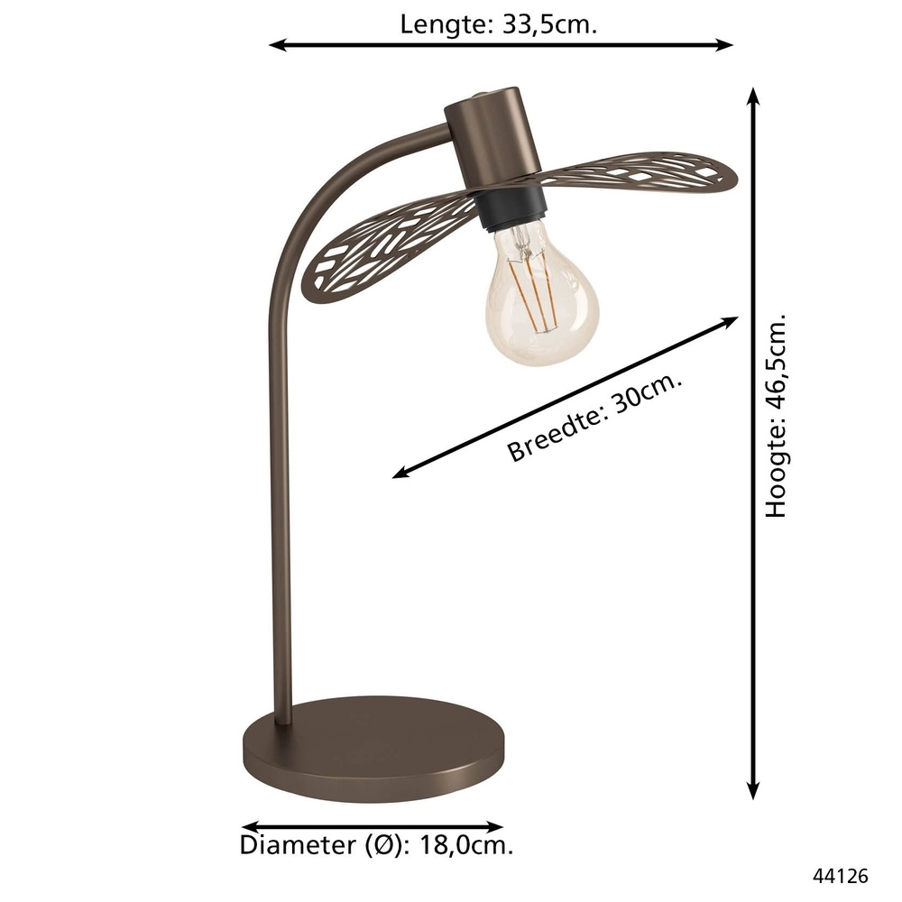 Tischlampe Swaby Ø 30cm Eglo 9008606359608
