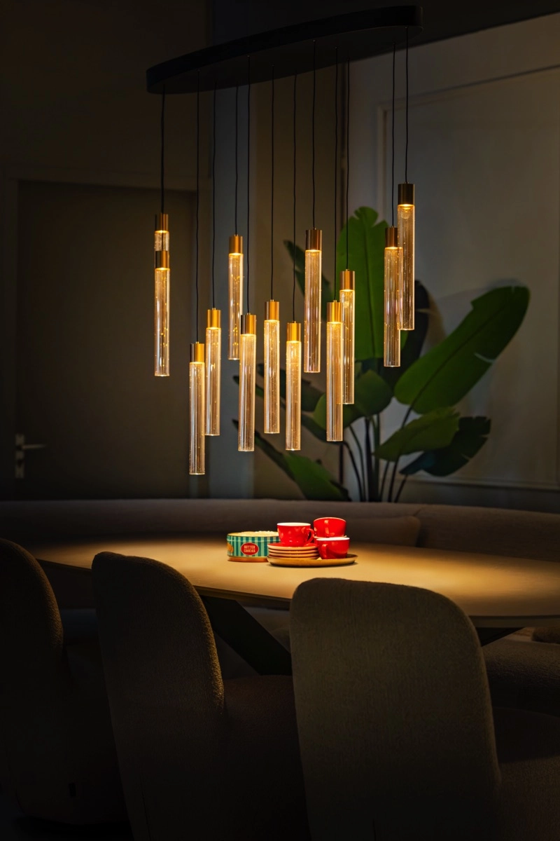 Moderne Esstischlampe Evelyn 13-Licht ETH 8720195311843