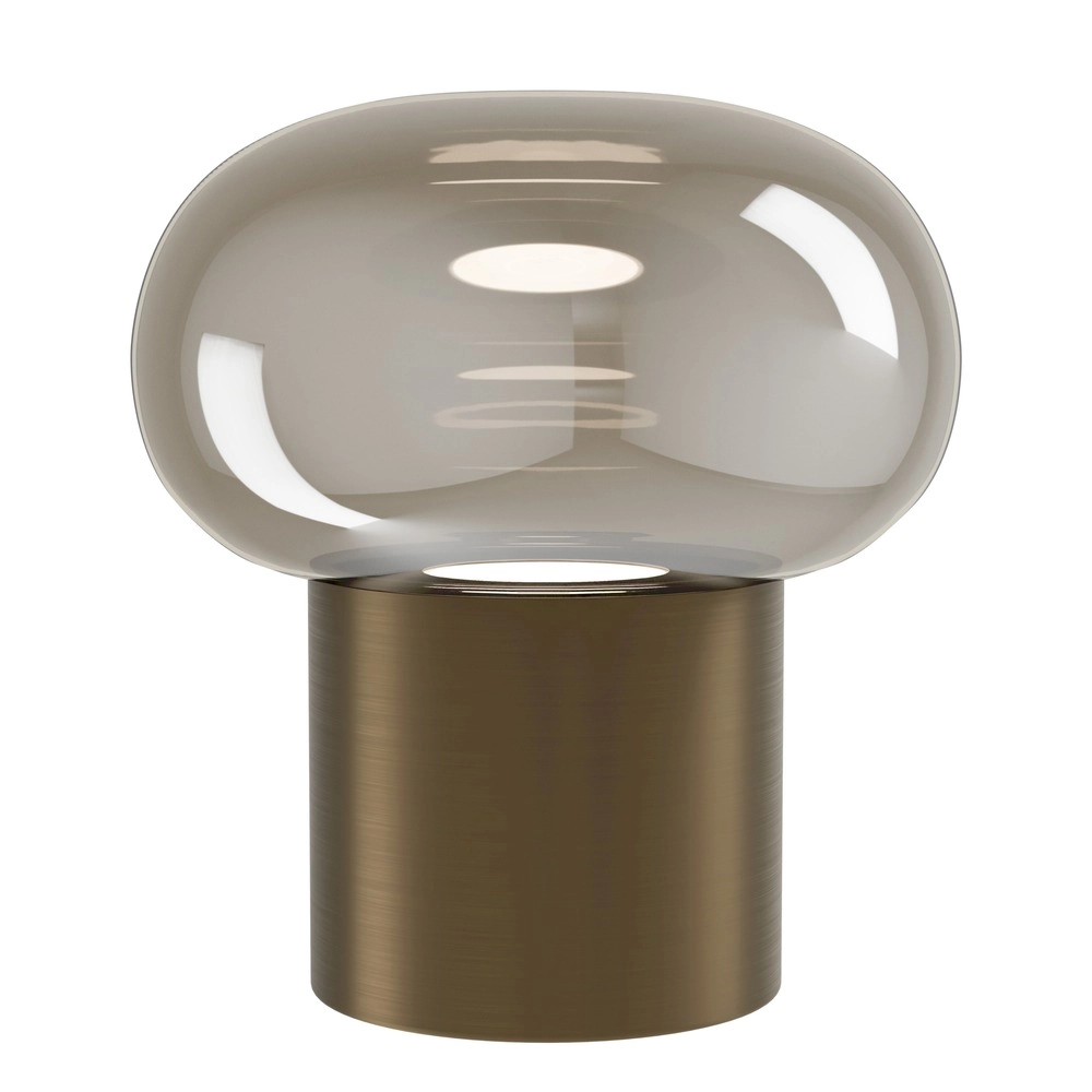 Design-Tischlampe Bravino Kupferbronze Ø 15,5 cm