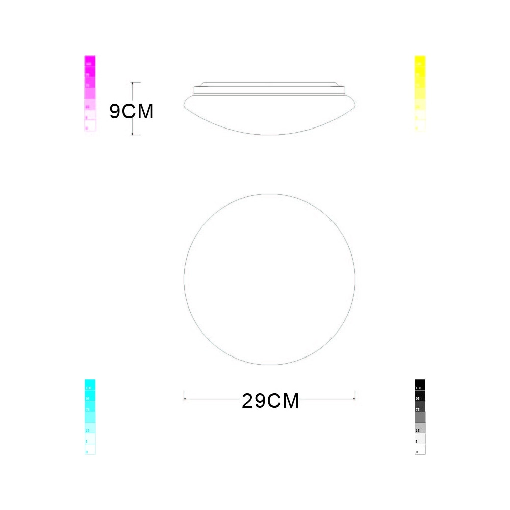 Deckenlicht Atreju I Ø 29cm - 3000K Globo 9007371365999