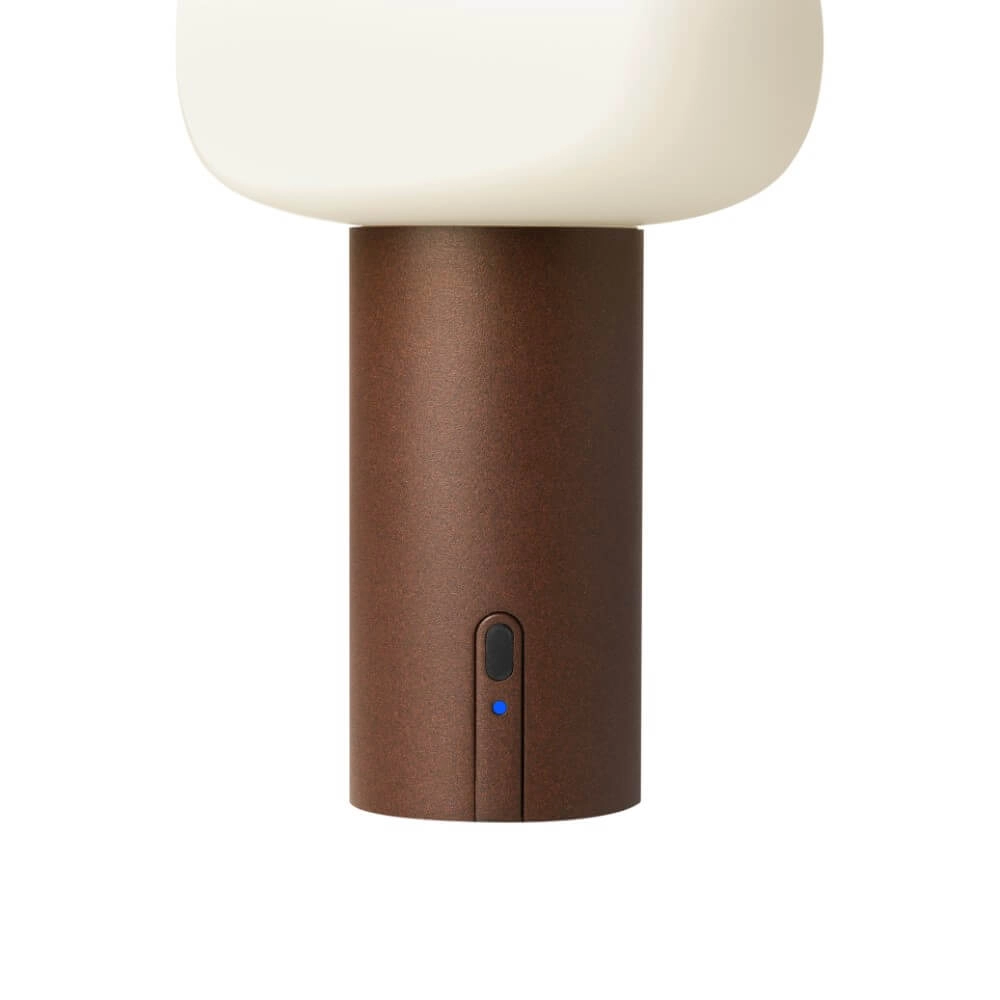 Wiederaufladbare Tischlampe Antibes rostbraun KonstSmide 7318308269726