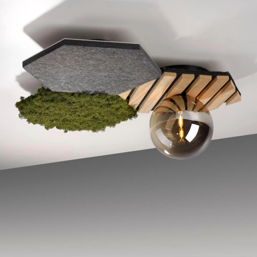 Deckenleuchte Green Hex Natur Just Light 4043689004255