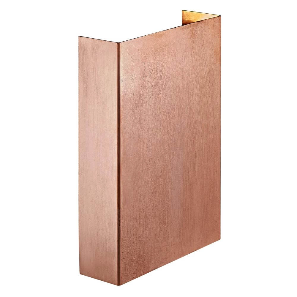 Wandleuchte kupfer Fold Breite Bauform