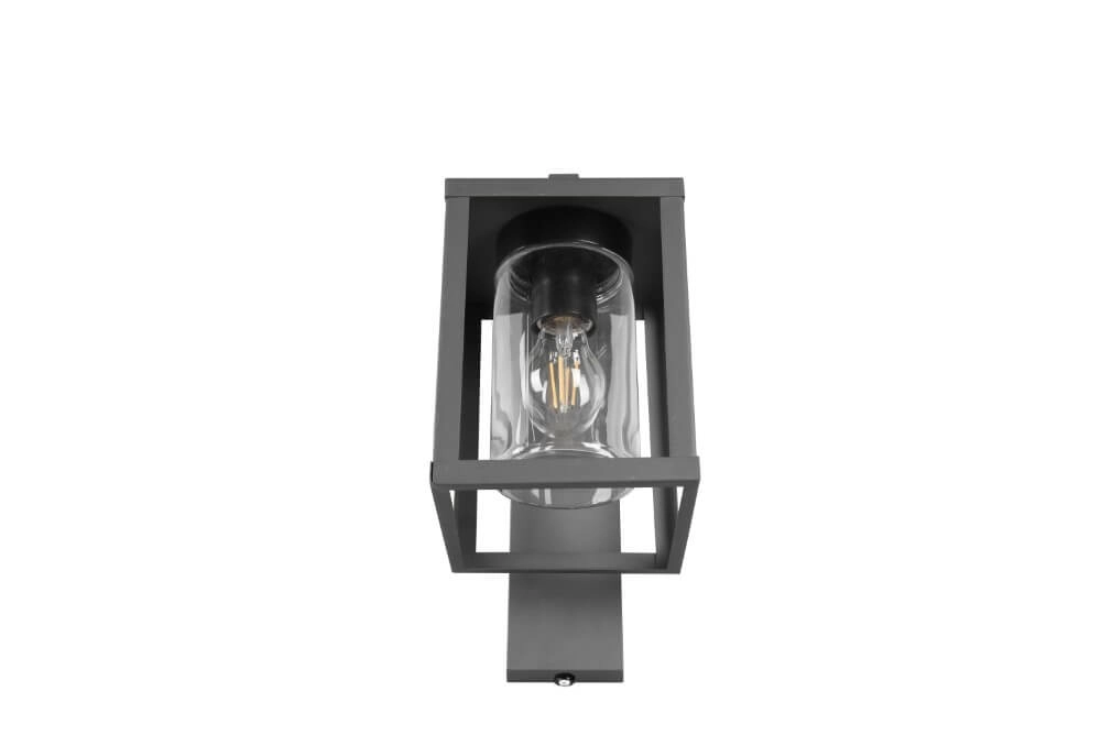 Anthrazitfarbene Außenlampe Lunga Trio 4017807529272