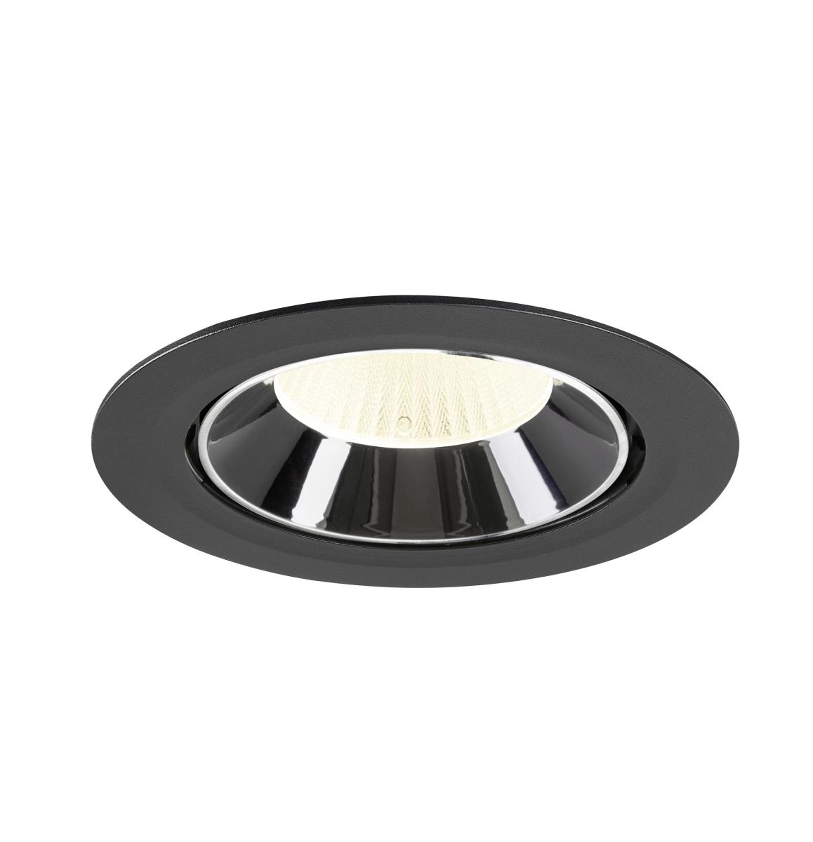 Einbau-Strahler Numinos Gimble XL schwarz/chrom 4000K - 40gr SLV 4024163308496