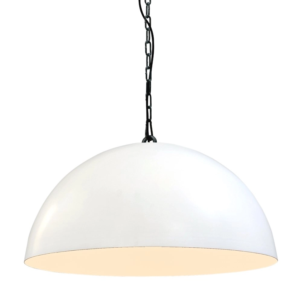 Pendelleuchte Industria 50 50 cm weiß mit schwarz Masterlight 8718121159492