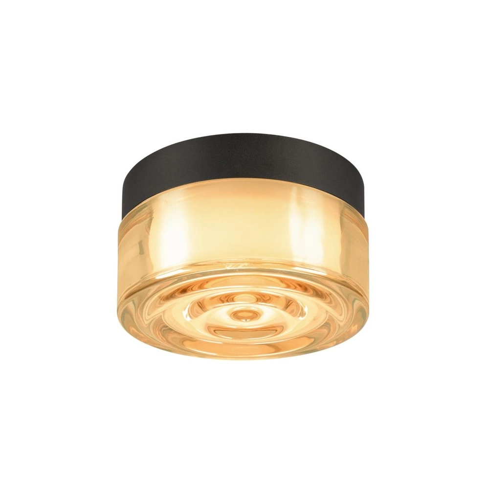 Wandleuchte Cyft schwarz IP65 SLV 4024163303873