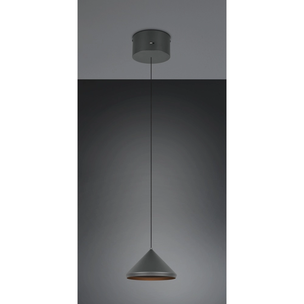 Moderne Pendelleuchte Laguna Ø 18cm schwarz