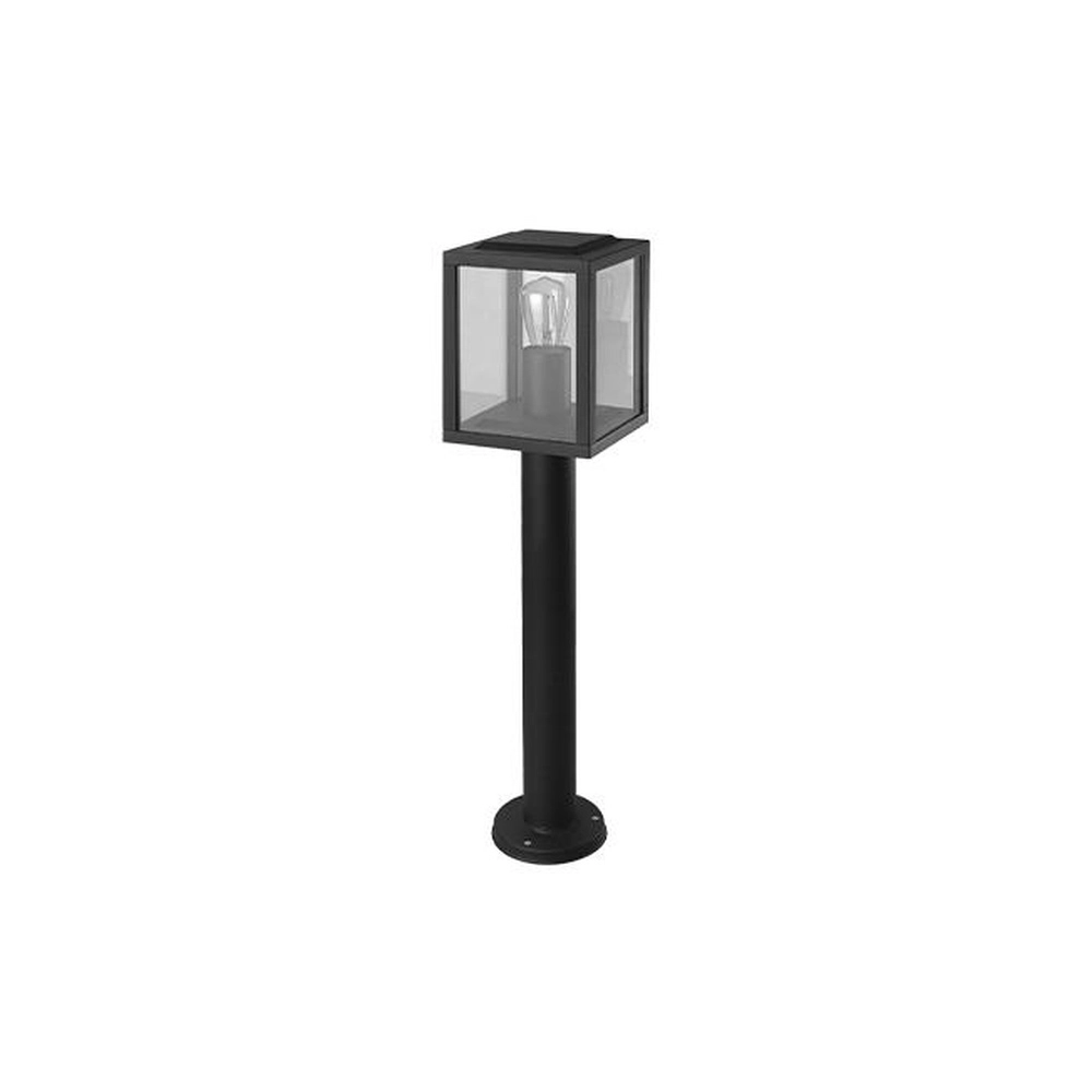 Schwarze Gartenlampe Lidio 60 cm