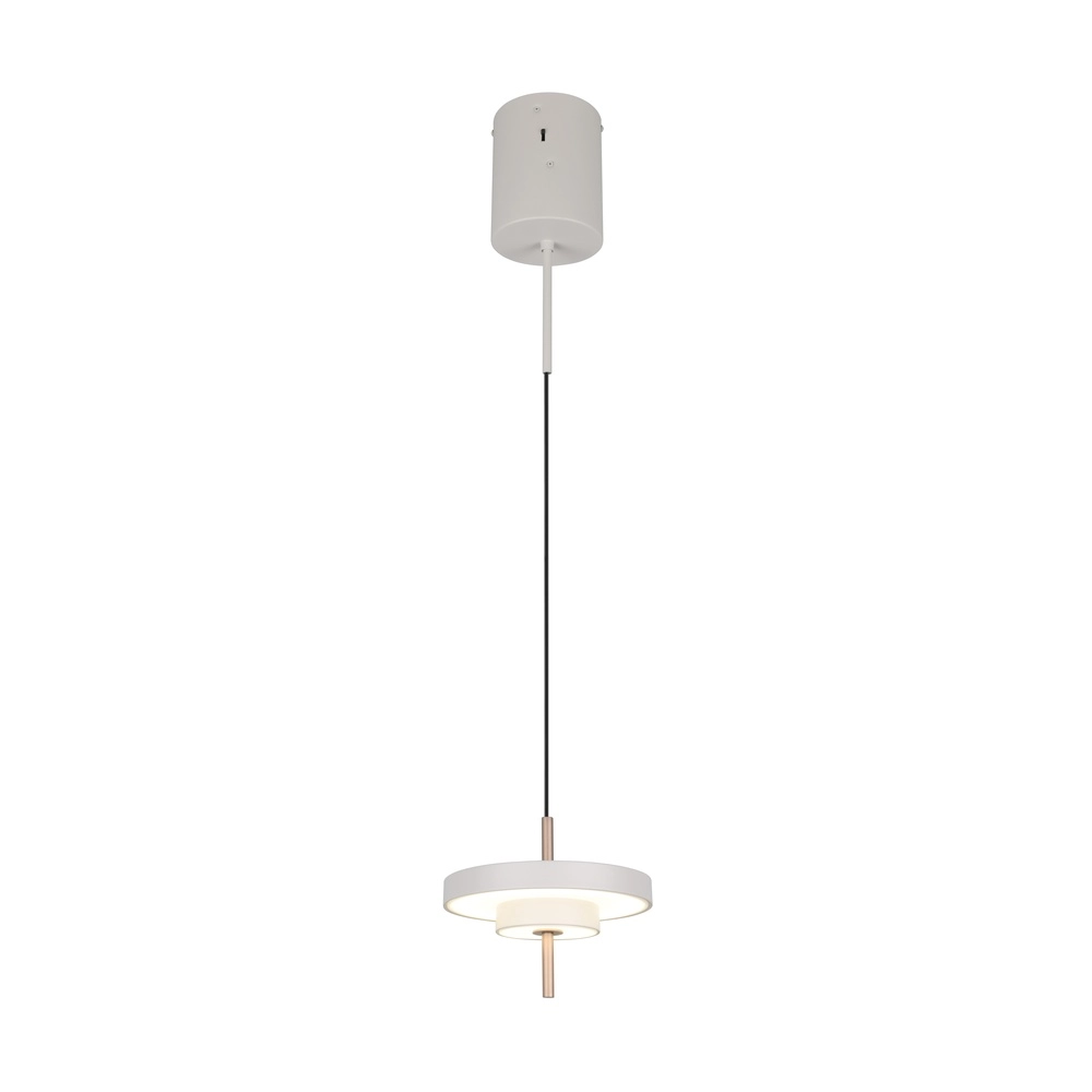 Design-Pendelleuchte Keaton weiß Ø 20cm Trio 4017807653328
