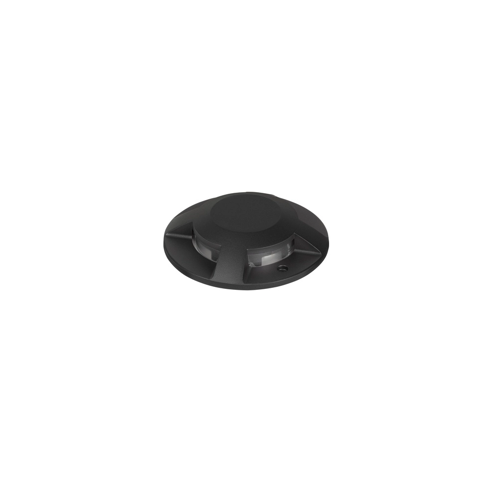 Flach montierter Bodenspot Grado schwarz - 13W Lyora 5212017497918