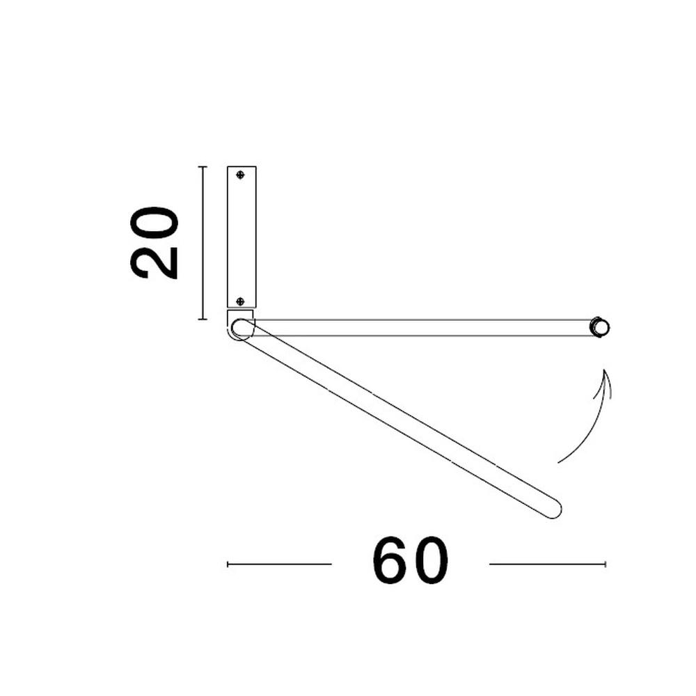 Design-Deckenleuchte Garve schwarz Ø 60cm Lyora 5212017431813