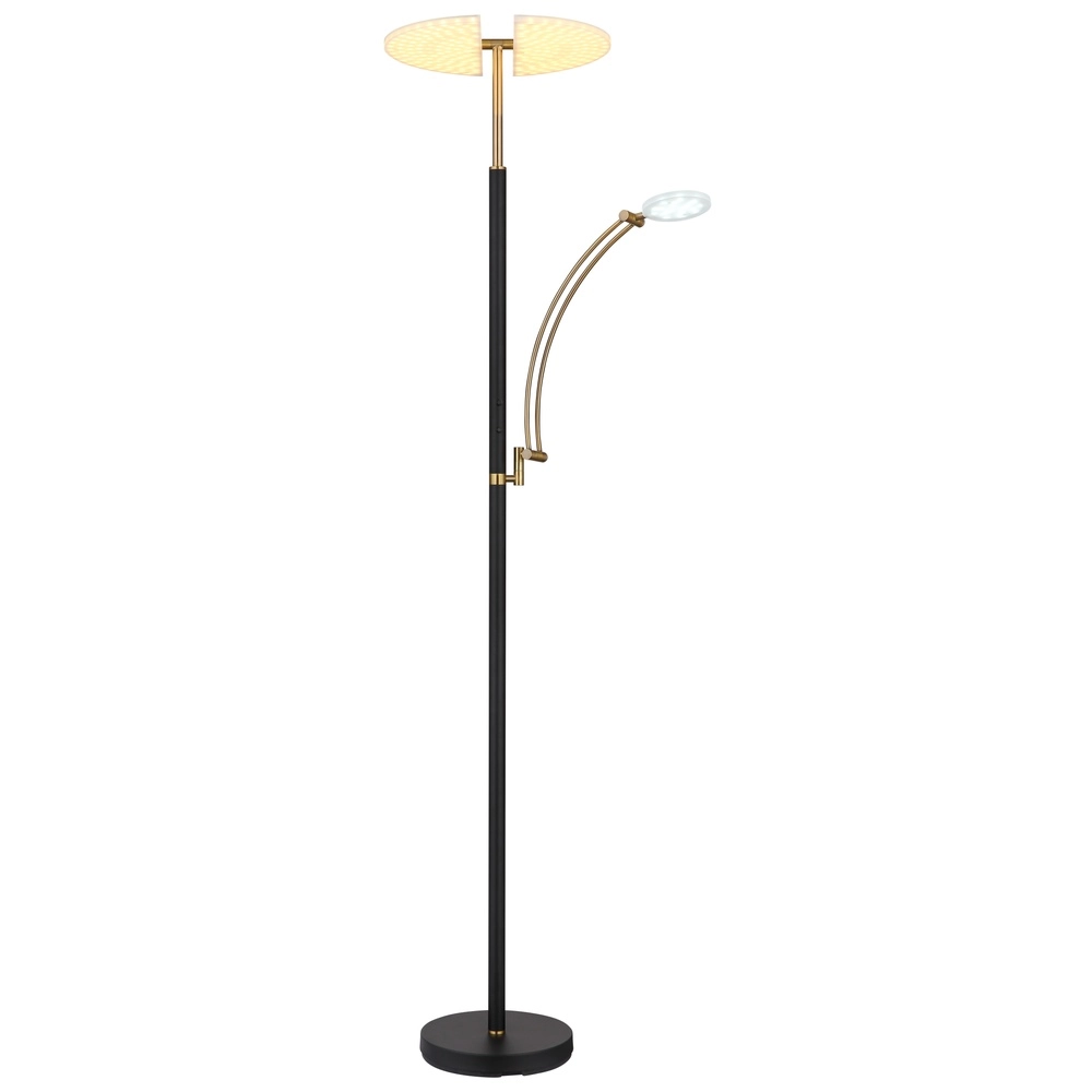 Stehlampe Tirana Schwarz Globo 9007371471119