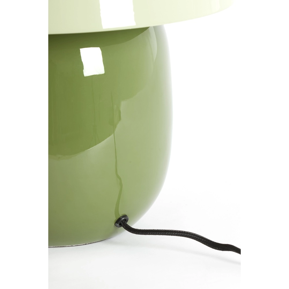 Schlafzimmertischlampe Mimosa Schillerndes Grün Light & Living 8717807816292