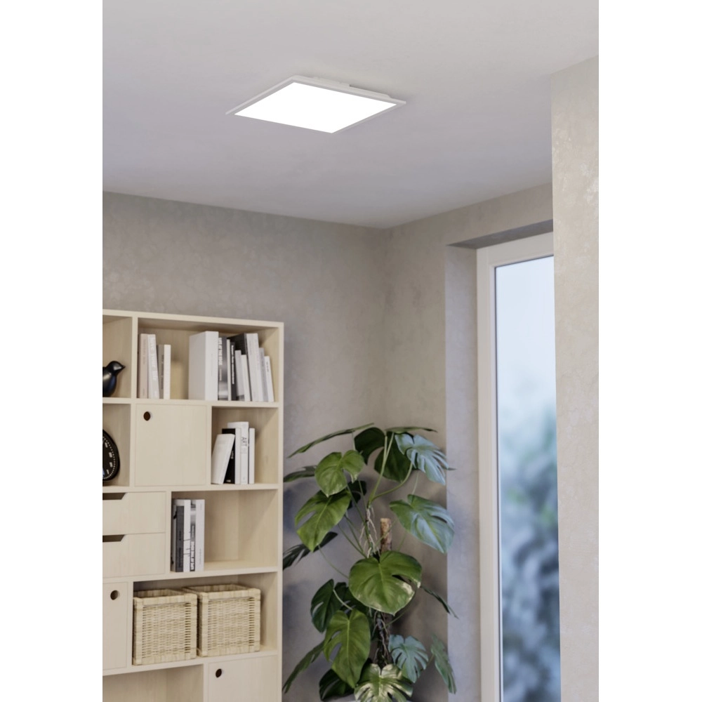 Deckenlampe Moradillo quadratisch 39cm 3-stufig CCT weiß Eglo 9008606340057