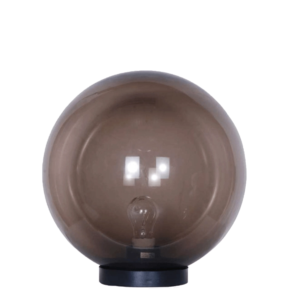 Glühbirne Lampe Bolano 20cm. Grundiger Rauch