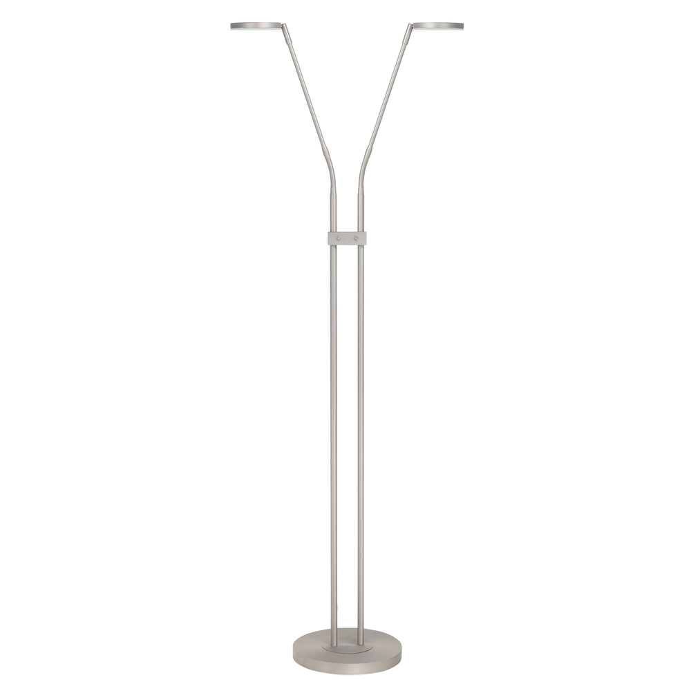 Design-Leseleuchte Palma nickel Ø 25cm doppelt Highlight 8718379047824