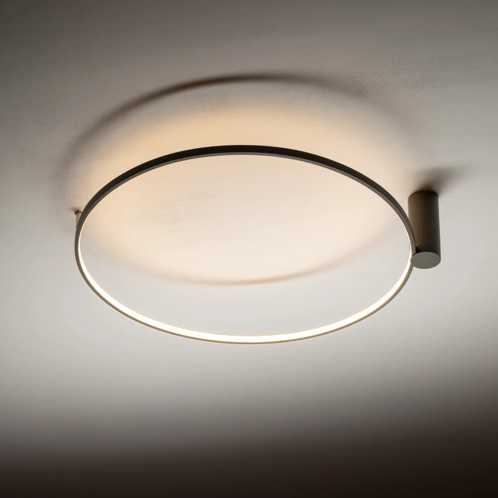 Design-Wandleuchte Circolo M LED olivgrün Lyora 5903139114028
