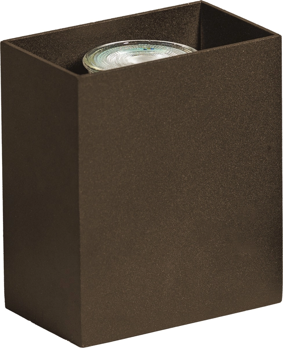 Wand Spot oben oder unten Minke 1x GU10 – anodisch braun ETH 8720195311812