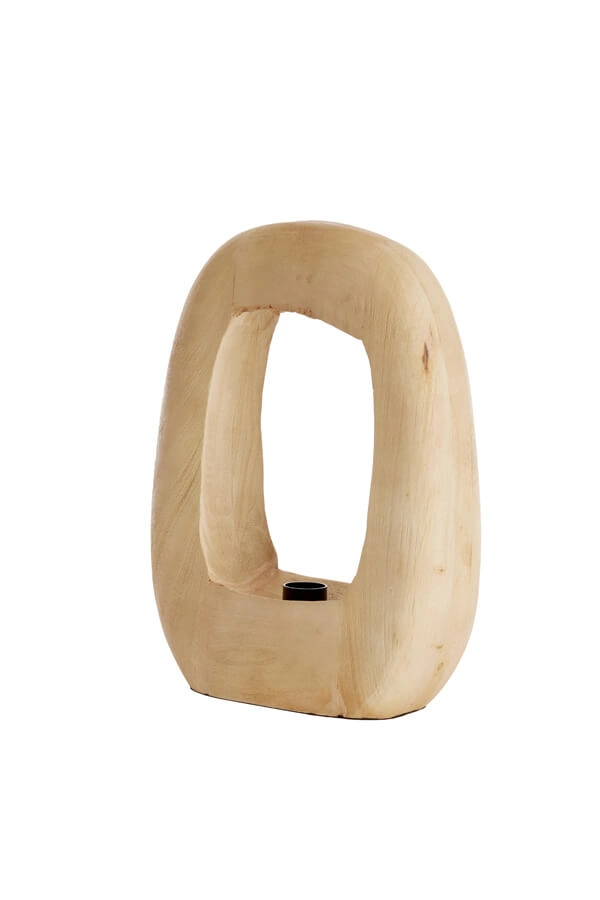 Leichte Tischlampe aus Holz Kelafo 33 x 40cm Light & Living 8717807701109
