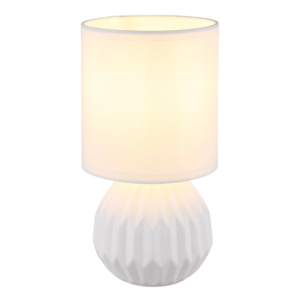 Design-Tischlampe Sylas Weiß