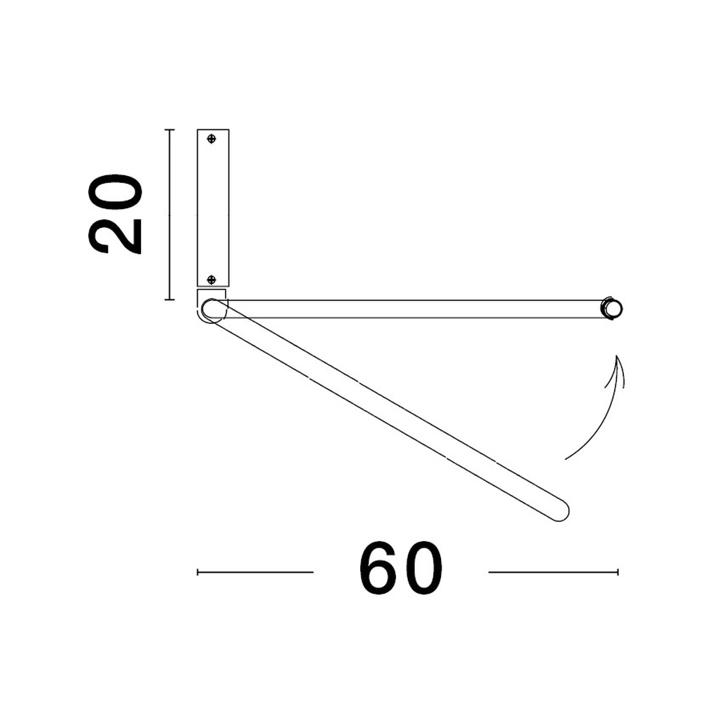 Design-Deckenleuchte Garve weiß Ø 60cm Lyora 5212017431820
