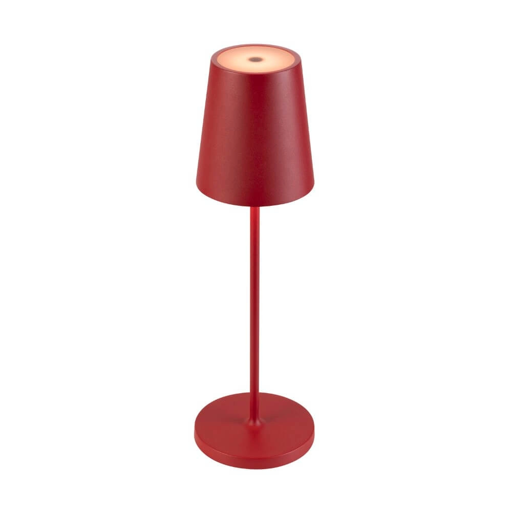 Tischlampe für den Außenbereich Vinolina Two rot - wiederaufladbar SLV 4024163288316