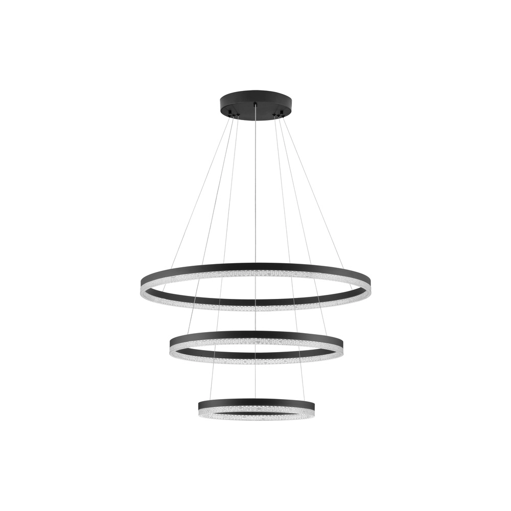 Pendelleuchte Adria schwarz Ø 80cm Lyora 5212017443823