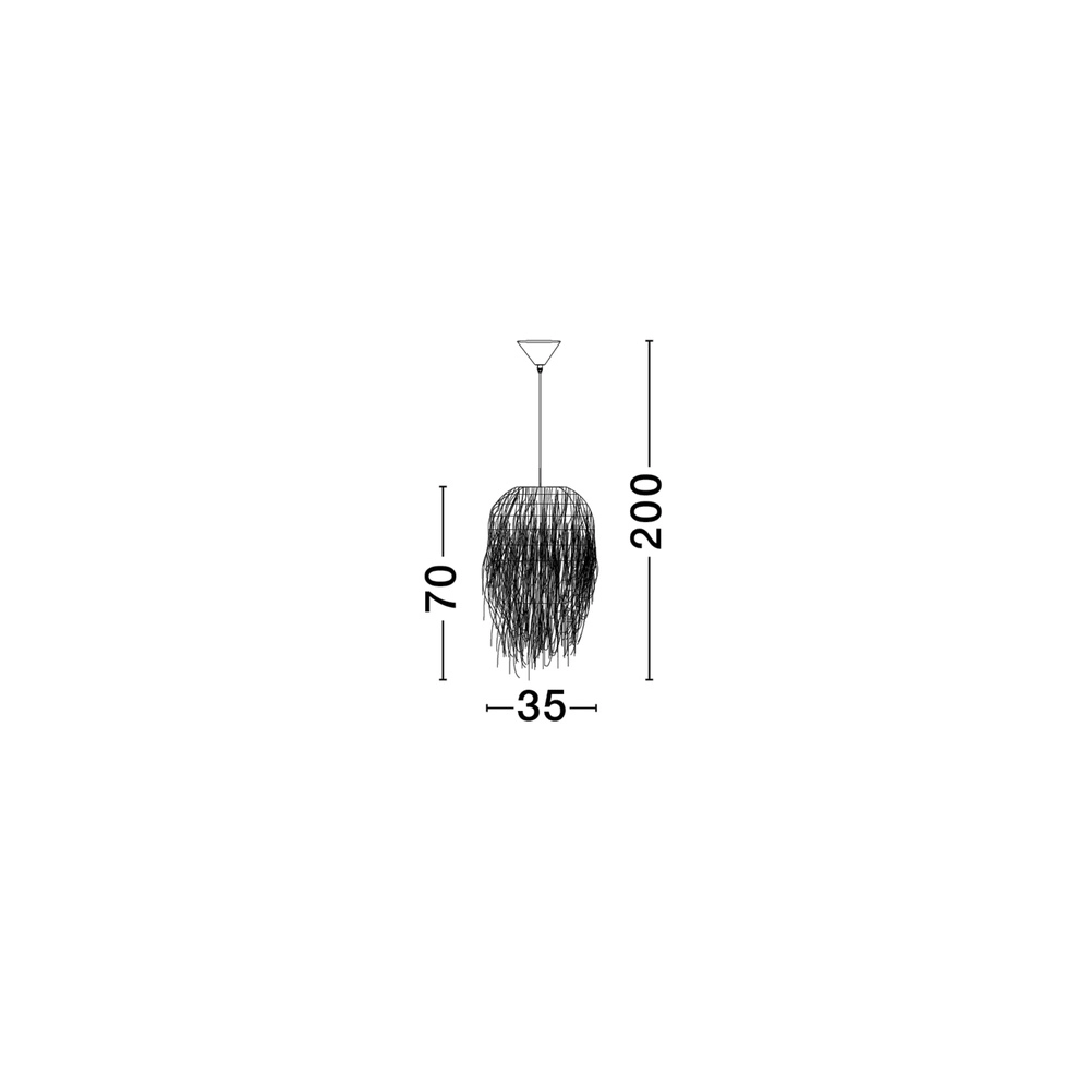 Natürliche Pendelleuchte Hay Ø 32cm Lyora 5212017452894