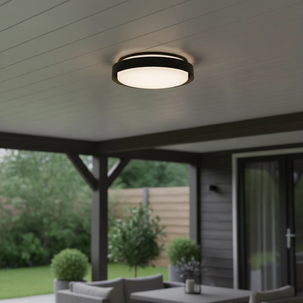 Deckenlampe Oliver Ø 27cm anthrazit