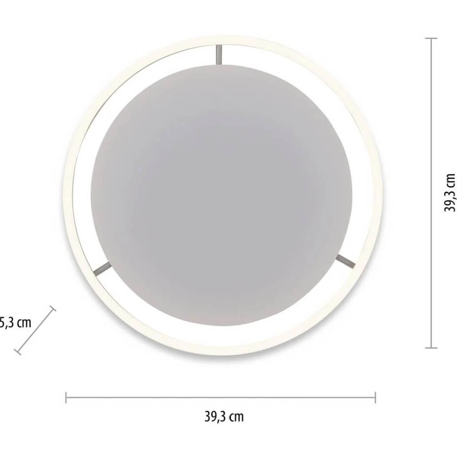 Deckenleuchte aus Aluminium Ritus Ø 40cm Paul Neuhaus 4043689983451