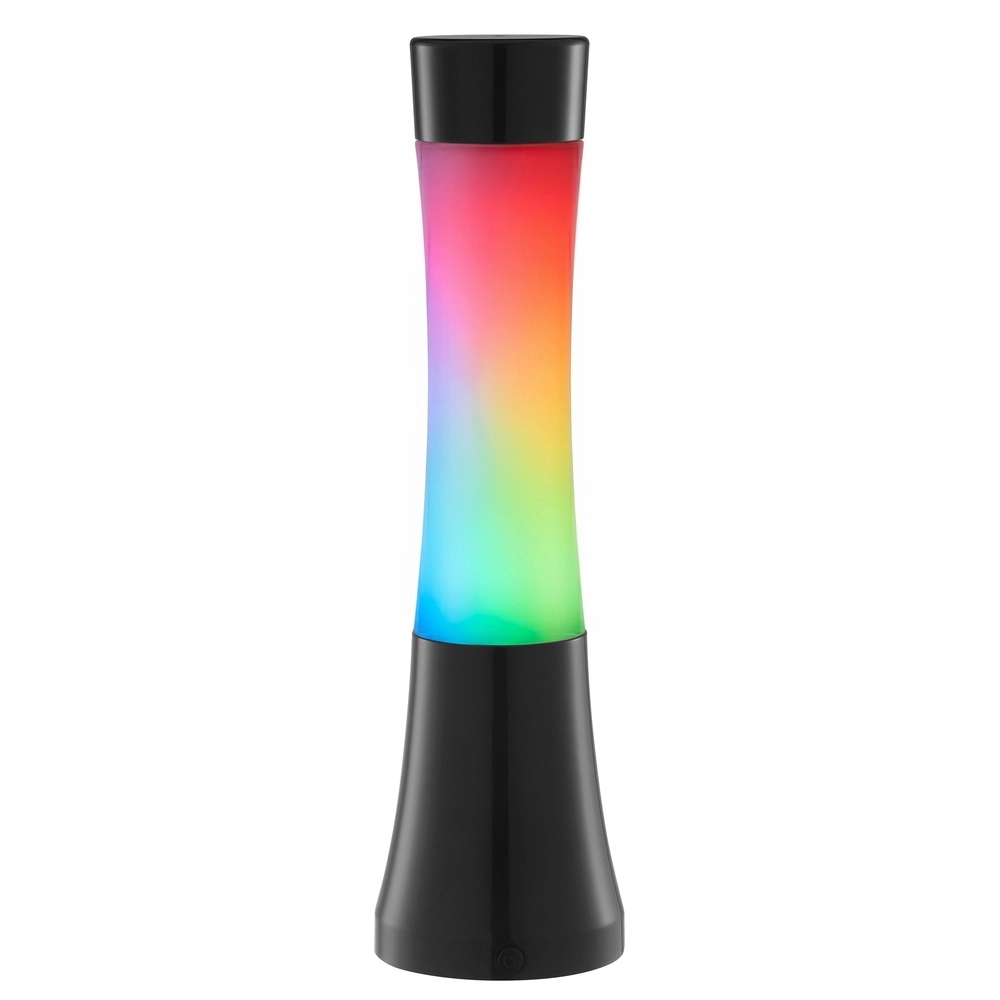 Moderne Lavalampe Lucent Schwarz