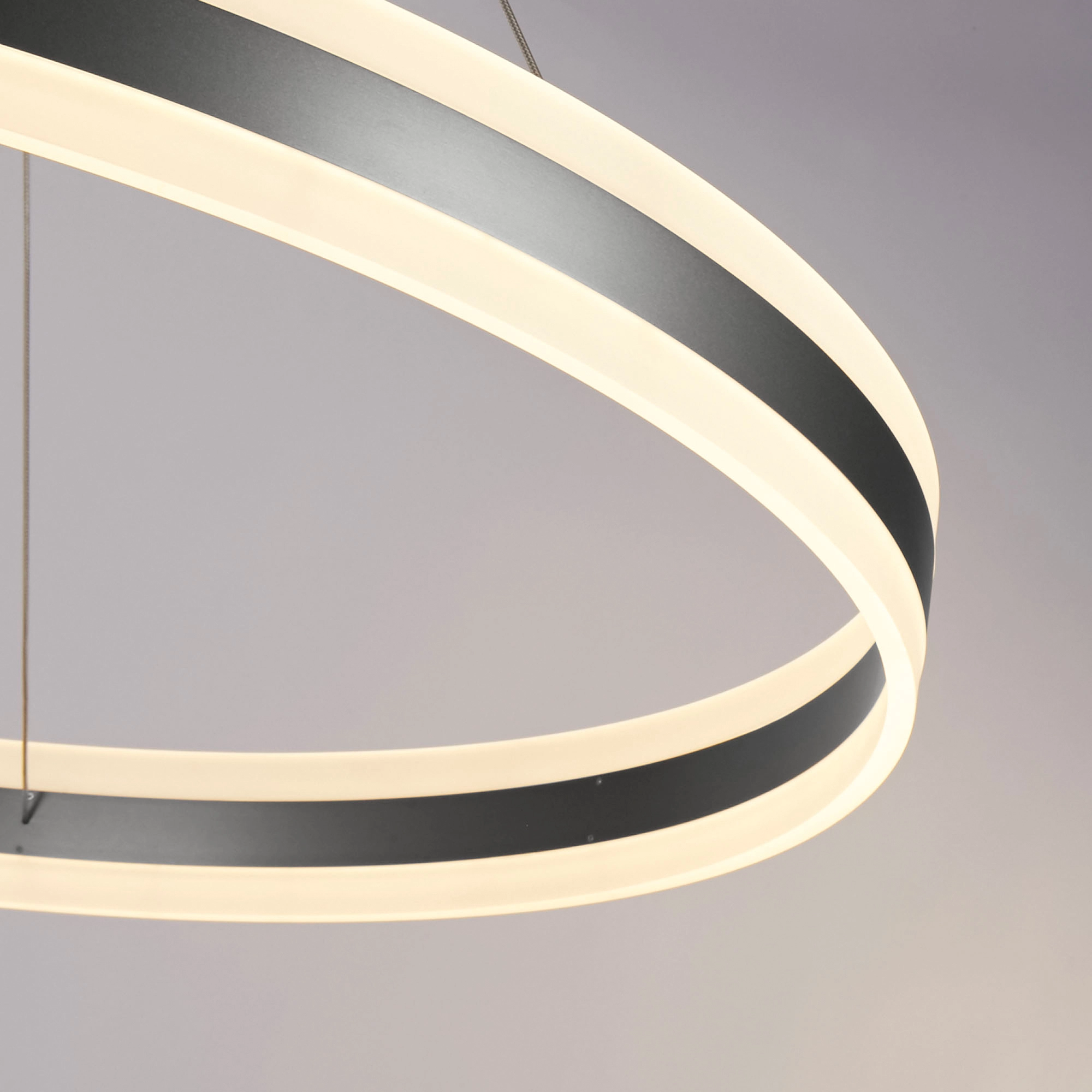 Design-Pendellampe Ada Ø 100 cm schwarz Lyora 5053423315478