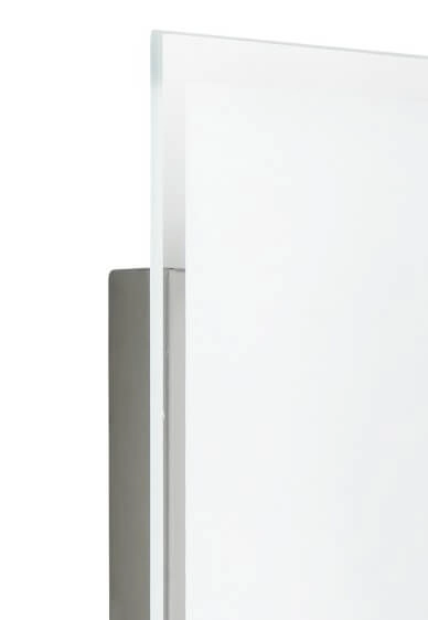 Wandleuchte Sonian Square grau Brilliant 4004353058813