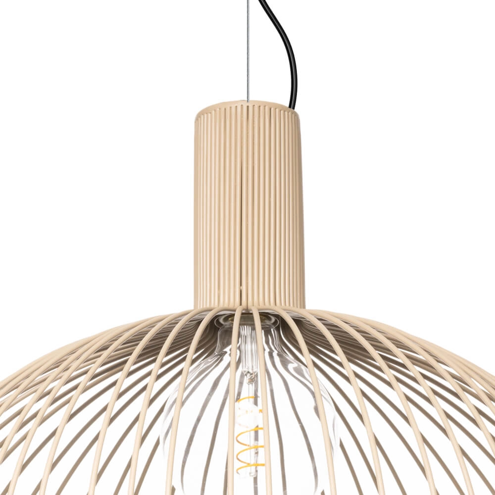 Sandfarbene Hängelampe Wire Sand Ø 60cm ETH 8720195307136