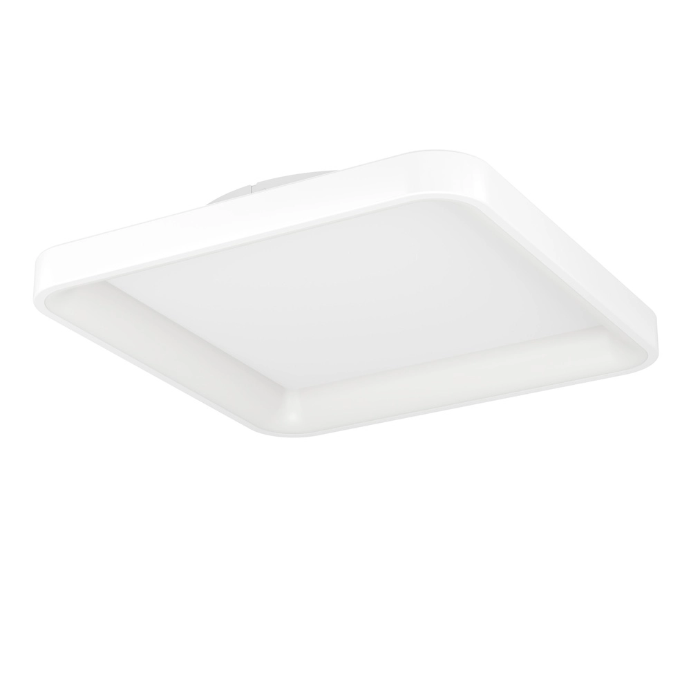 Elegante LED-Deckenlampe Loretello 35x35cm – weiß