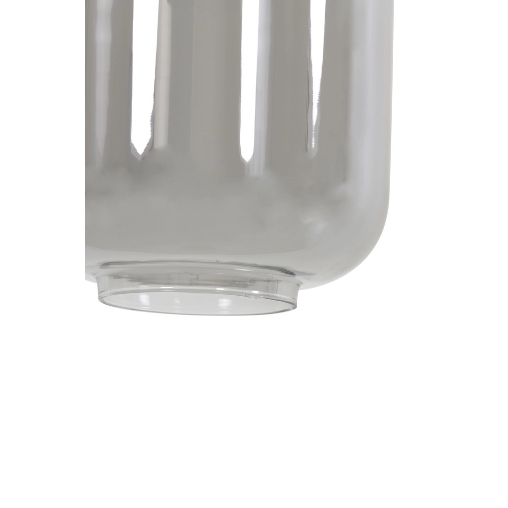 Stehlampe Lekar mit Rauchglas und Gold Light & Living 8717807601430