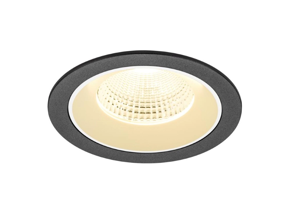 Einbau-Strahler Numinos L Schwarz/Weiß 3000K - 55gr SLV 4024163309738