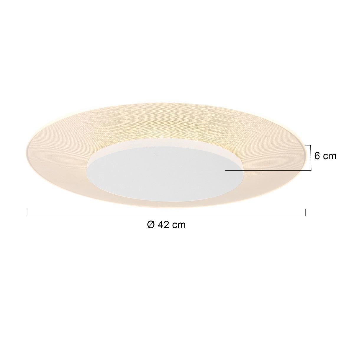 LED Deckenleuchte Lido Ø 42cm Steinhauer 8712746106251