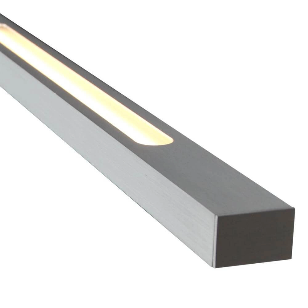 Design-Pendelleuchte Bande 114cm grau Steinhauer 8712746175806
