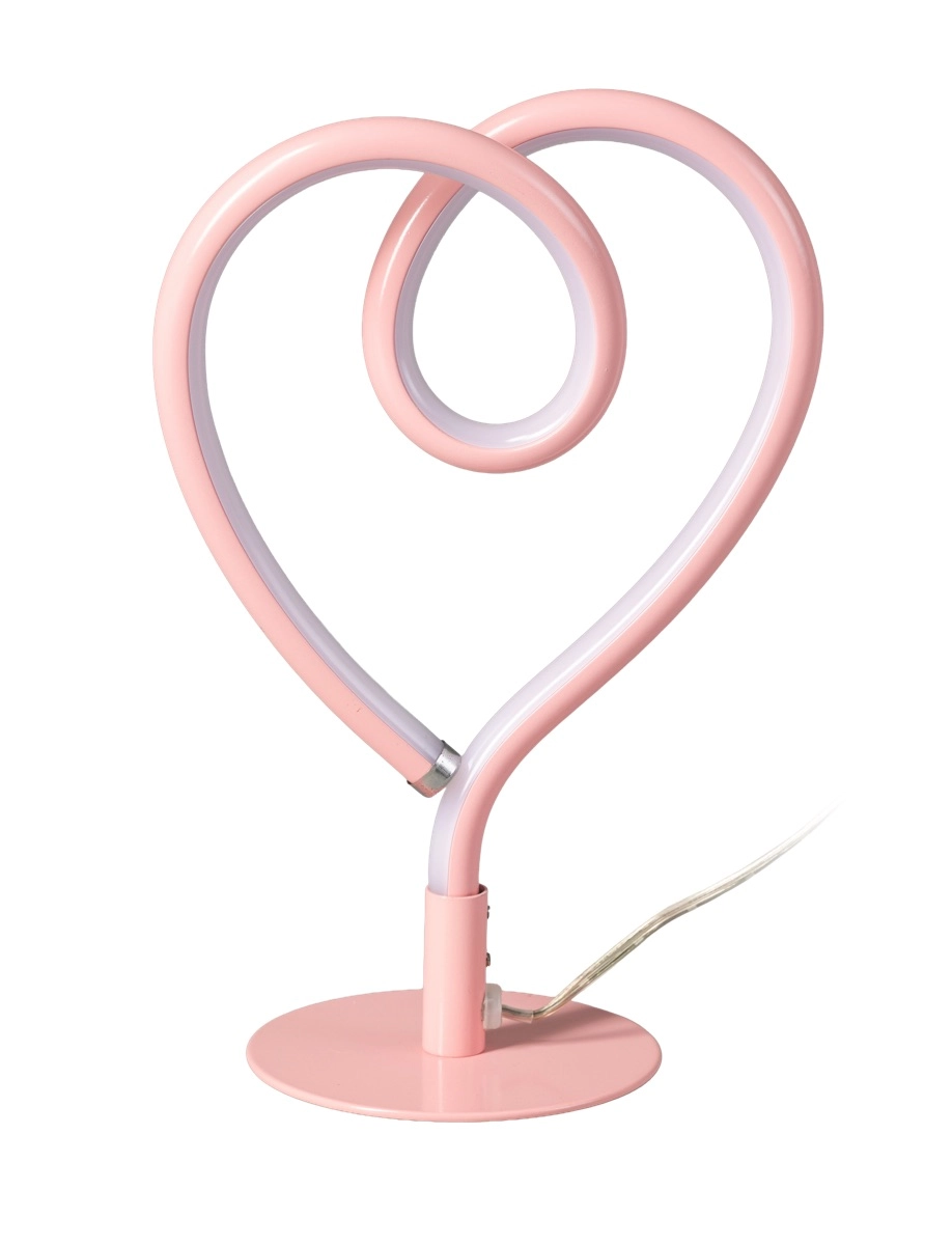 Herztischlampe Lovie Pink