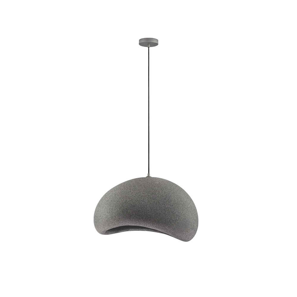Natürliche Pendelleuchte Aere grau 60cm Lyora 5212017476739