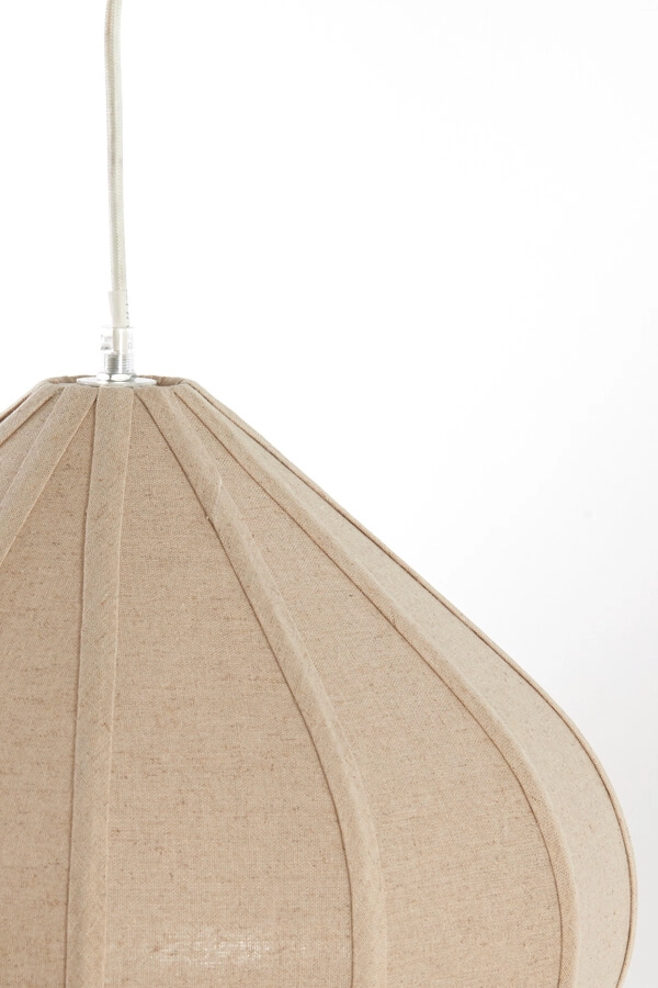 Cremefarbene Pendelleuchte Zubeda Ø 40cm Light & Living 8717807763701